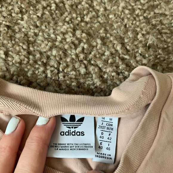 Blush Nude adidas T-Shirt - Picture 2 of 2